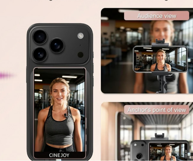 Магнитный селфи-монитор для iPhone CineJoy M2